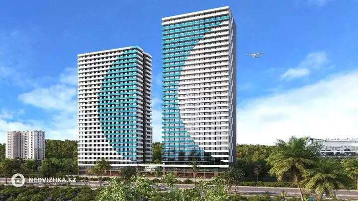 1-комнатная квартира, этаж 16 из 16, 49 м², фотография 2