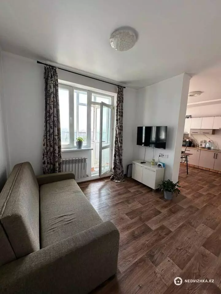 2-бөлмелі пәтер, қабат 11 барлық қабат саны 12, 60 м², 2-фотосурет