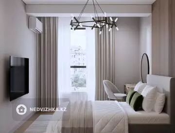 2-бөлмелі пәтер, қабат 3 барлық қабат саны 9, 65 м², 3-нобай