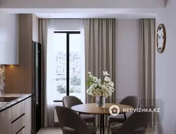 2-бөлмелі пәтер, қабат 3 барлық қабат саны 9, 65 м², 6-нобай