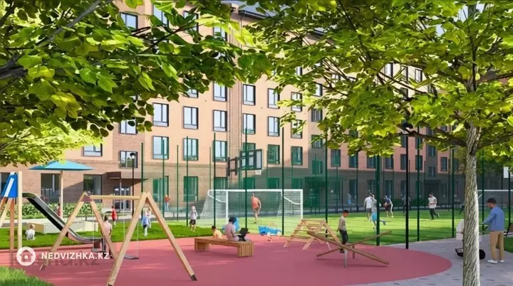 56.8 м², 2-комнатная квартира, этаж 4 из 6, 57 м², изображение - 1