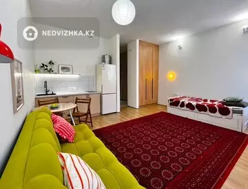 1-бөлмелі пәтер, қабат 1 барлық қабат саны 9, 33 м², 11-нобай