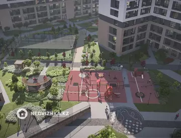 2-бөлмелі пәтер, қабат 11 барлық қабат саны 12, 62 м², 6-нобай