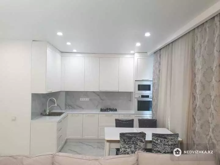 2-бөлмелі пәтер, қабат 3 барлық қабат саны 4, 56 м², На длительный срок