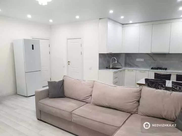 2-бөлмелі пәтер, қабат 3 барлық қабат саны 4, 56 м², На длительный срок, 2-фотосурет