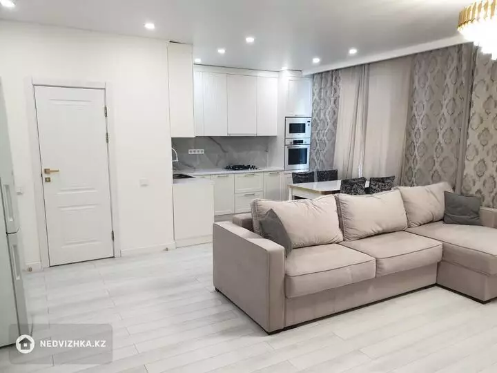 2-бөлмелі пәтер, қабат 3 барлық қабат саны 4, 56 м², На длительный срок, 4-фотосурет