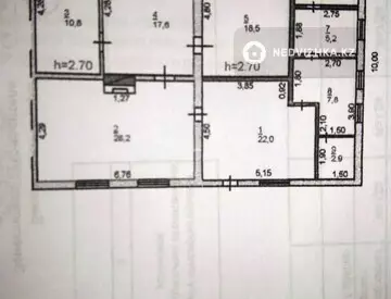 4-комнатная часть дома, 12 соток, 117 м²