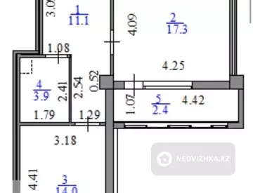 2-комнатная квартира, этаж 3 из 10, 49 м², миниатюра 7