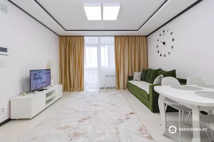 2-комнатная квартира, этаж 19 из 30, 55 м², Посуточно, фотография 4