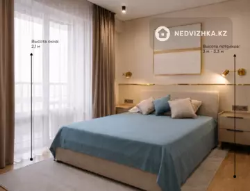 2-комнатная квартира, этаж 5 из 9, 60 м², миниатюра 1