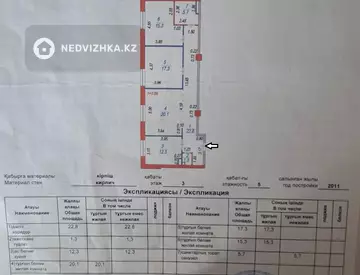 3-комнатная квартира, этаж 3 из 5, 95 м², миниатюра 7