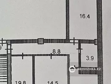 3-комнатная квартира, этаж 7 из 9, 63 м², миниатюра 10