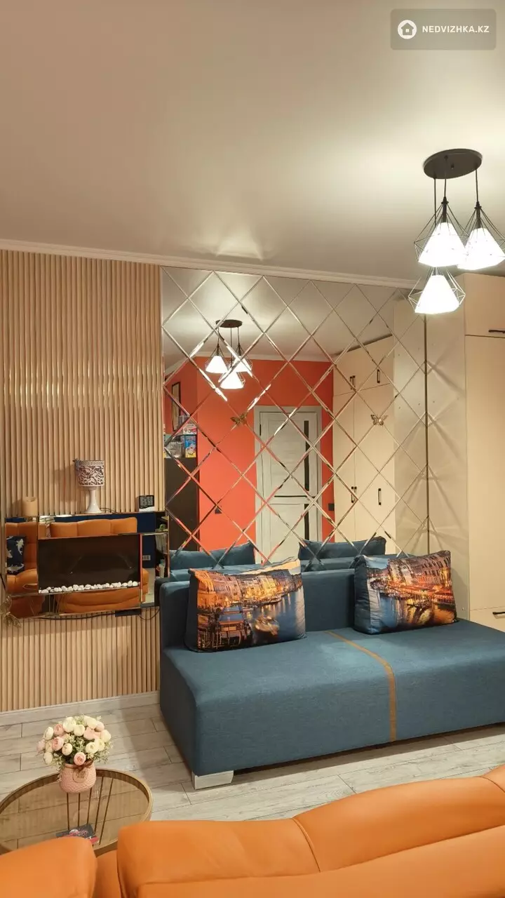 1-бөлмелі пәтер, қабат 2 барлық қабат саны 3, 30 м², 2-фотосурет