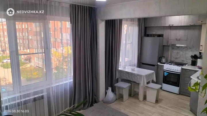1-бөлмелі пәтер, қабат 5 барлық қабат саны 5, 30 м², 3-фотосурет