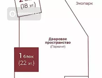 1-комнатная квартира, этаж 12 из 18, 38 м², миниатюра 6