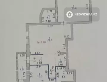 3-комнатная квартира, этаж 22 из 22, 83 м², миниатюра 8