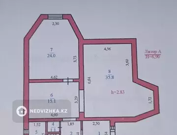 5-комнатная квартира, этаж 2 из 2, 190 м²