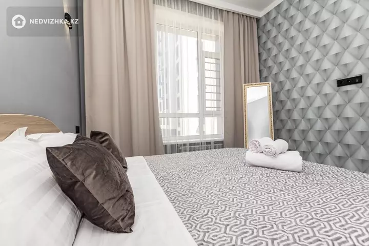 2-бөлмелі пәтер, қабат 7 барлық қабат саны 9, 41 м², Посуточно, 2-фотосурет