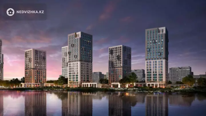 1-комнатная квартира, этаж 2 из 18, 43 м²