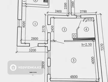2-комнатный дом, 8 соток, 50 м²
