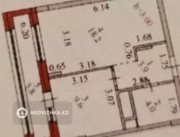 1-комнатная квартира, этаж 9 из 10, 40 м², миниатюра 2