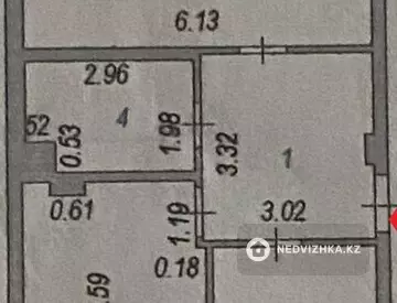 2-бөлмелі пәтер, қабат 1 барлық қабат саны 10, 70 м², 2-нобай