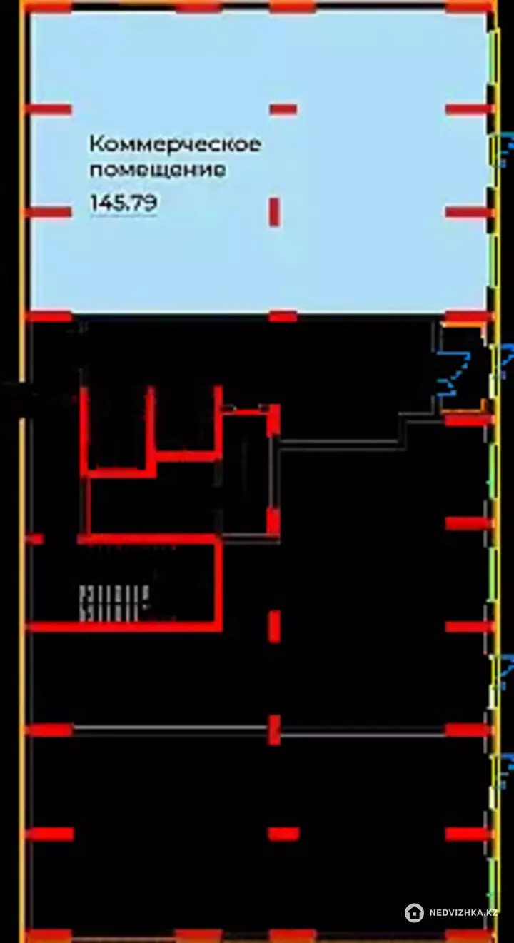 Помещение, этаж 1 из 12, 147 м², фотография 5
