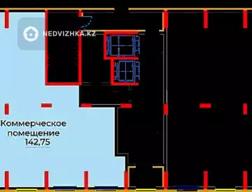 Помещение, этаж 1 из 12, 147 м², миниатюра 6