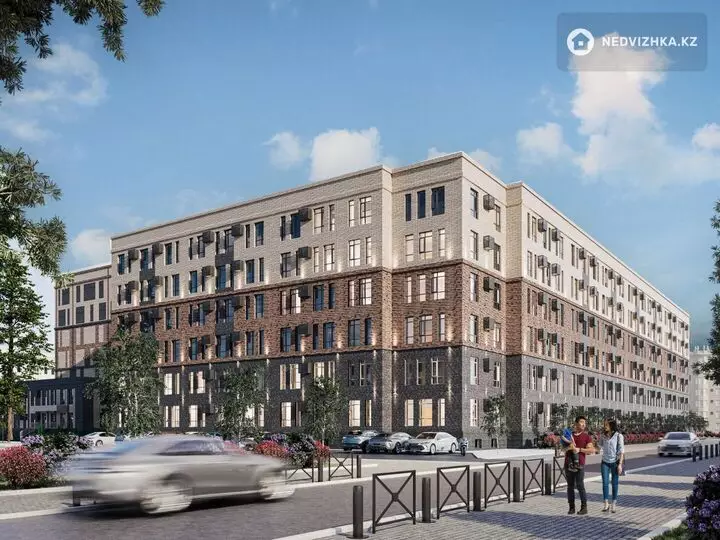 2-бөлмелі пәтер, қабат 3 барлық қабат саны 7, 71 м², 5-фотосурет