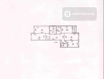 4-комнатная квартира, этаж 6 из 9, 118 м²
