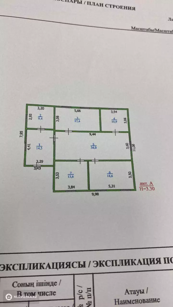 4-комнатный дом, 5 соток, 120 м², фотография 3