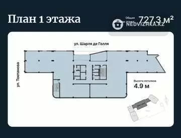 Офис, этаж 1, 3 131 м², миниатюра 7