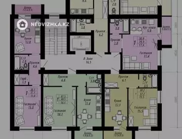 1-комнатная квартира, этаж 7 из 9, 38 м²