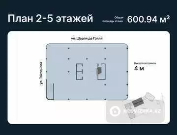 Офис, Магазин и др., этаж 5 из 5, 3 131 м², миниатюра 5