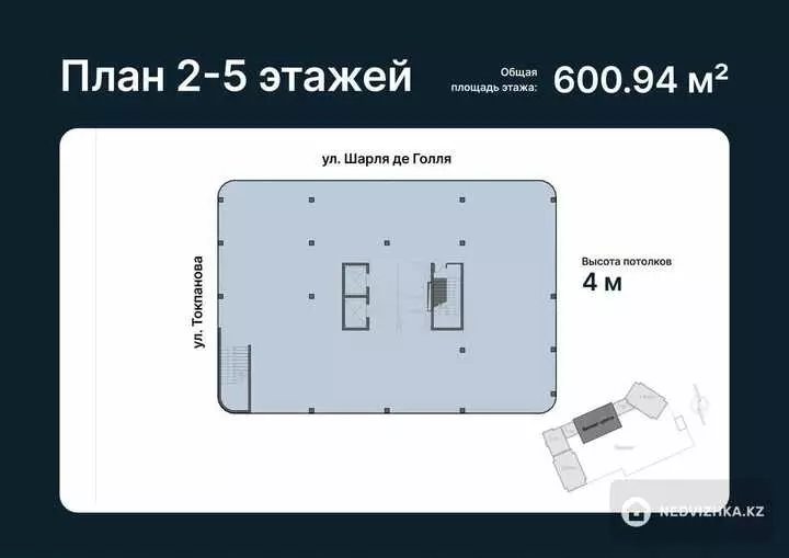 Офис, Магазин и др., этаж 5 из 5, 3 131 м², фотография 5