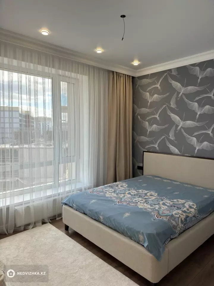 2-бөлмелі пәтер, қабат 10 барлық қабат саны 12, 64 м²