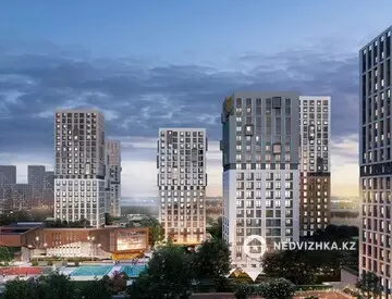 2-бөлмелі пәтер, қабат 18 барлық қабат саны 18, 71 м², 1-нобай