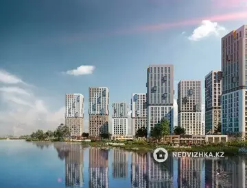 2-бөлмелі пәтер, қабат 18 барлық қабат саны 18, 71 м², 2-нобай