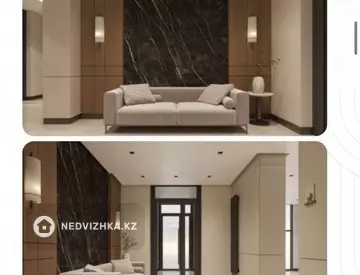 3-бөлмелі пәтер, қабат 2 барлық қабат саны 9, 86 м², 1-нобай