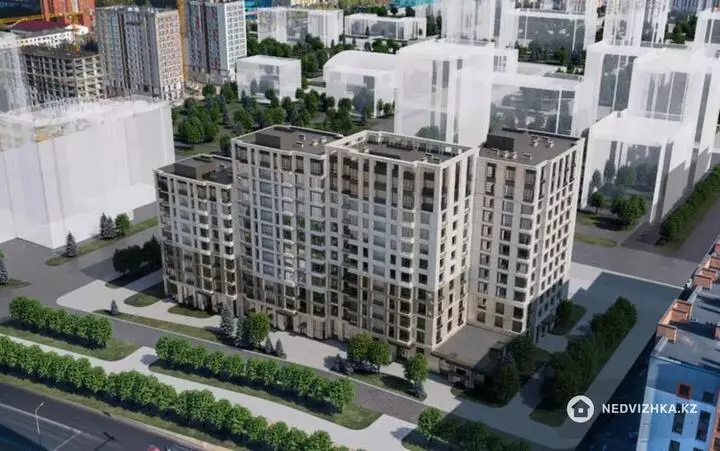 1-комнатная квартира, этаж 13 из 17, 36 м², фотография 3