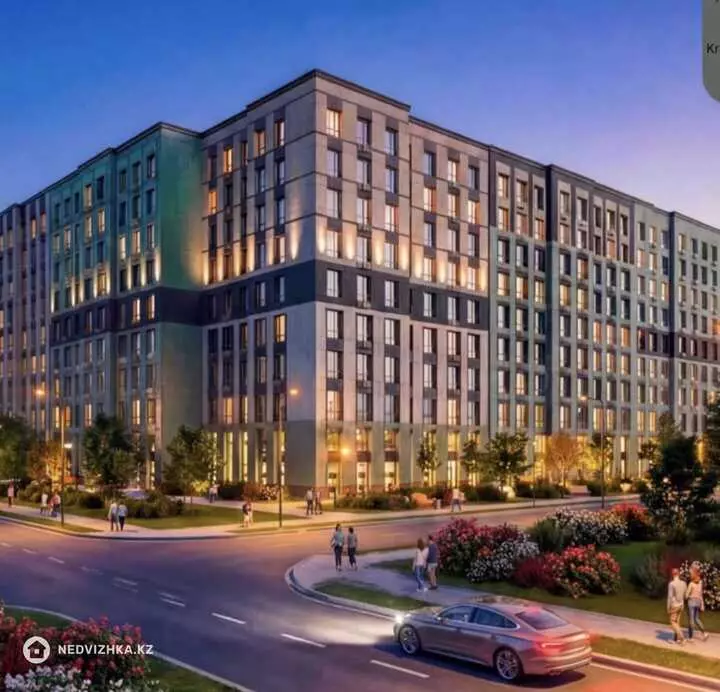 1-комнатная квартира, этаж 4 из 9, 36 м², фотография 2