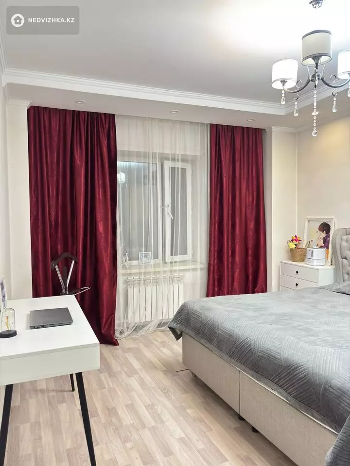 3-бөлмелі пәтер, қабат 5 барлық қабат саны 16, 87 м², 3-фотосурет