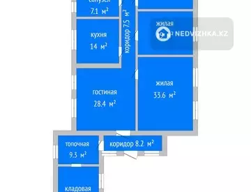 7-комнатный дом, 4.5 соток, 262 м²