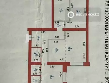 4-комнатная квартира, этаж 8 из 10, 115 м², миниатюра 12