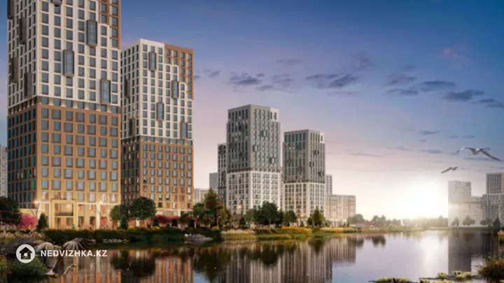 2-комнатная квартира, этаж 9 из 22, 70 м², фотография 3
