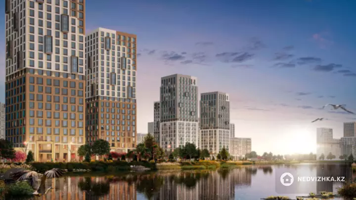 1-комнатная квартира, этаж 3 из 22, 43 м²