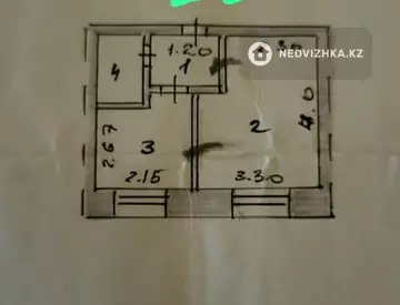 1-комнатная квартира, этаж 1 из 6, 22 м², миниатюра 2
