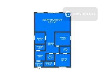 3-комнатный дом, 3 соток, 130 м²