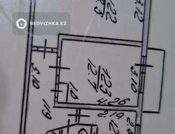 2-комнатная квартира, этаж 3 из 5, 50 м², миниатюра 7