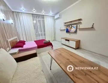 1-бөлмелі пәтер, қабат 3 барлық қабат саны 12, 47 м², Посуточно, 2-нобай